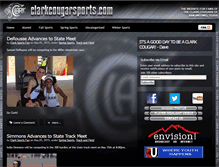 Tablet Screenshot of clarkcougarsports.com